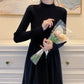 🎅Christmas Pre-sale🎁Gentle Style French Long Sleeve Knit Dress