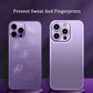 For iPhone Titanium Alloy Double-sided Glass All-inclusive Phone Case-4