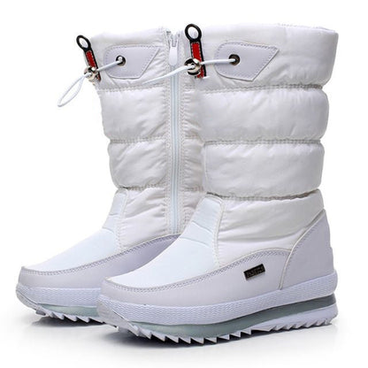 🎅Christmas Pre-sale🎁Women's Premium Waterproof,Non-slip Faux Fur Snow Boots