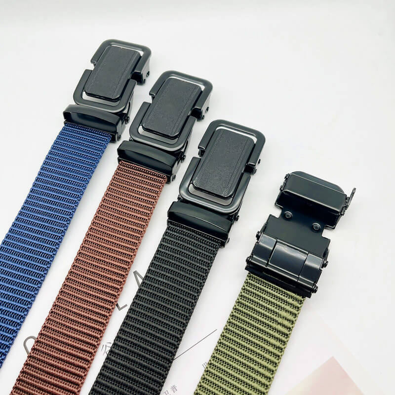 Automatic buckle training outdoor belt-5