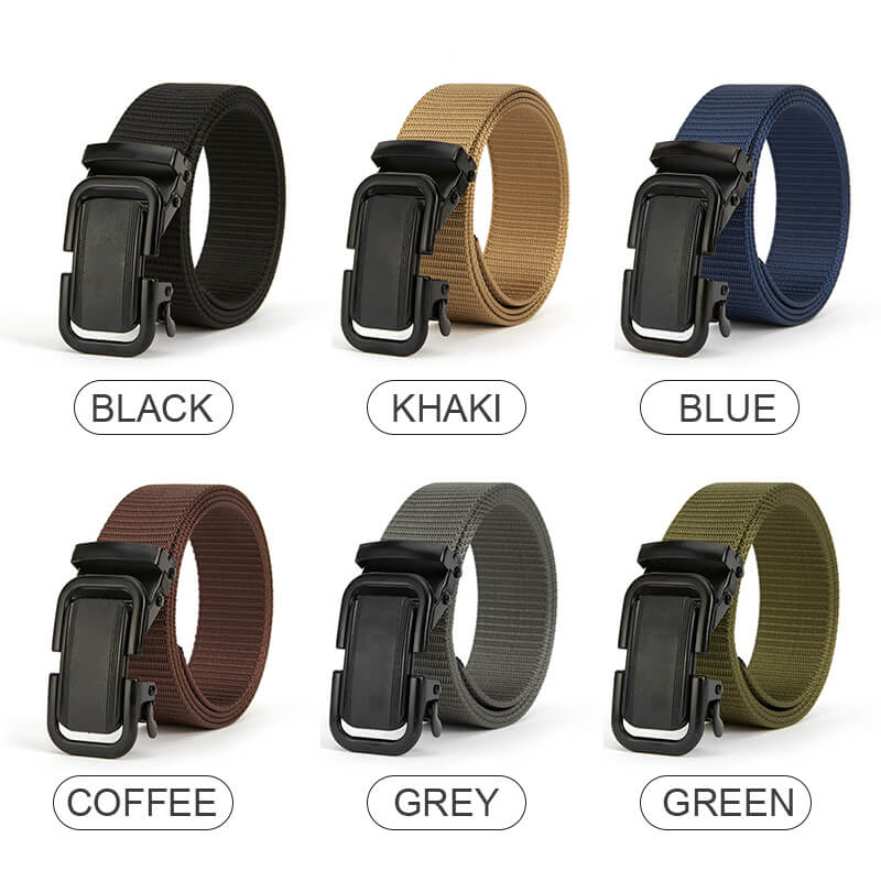 Automatic buckle training outdoor belt-2